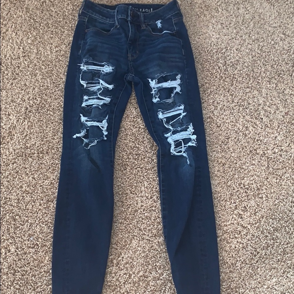 dark wash jeans